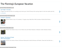 Tablet Screenshot of flemingsineurope.blogspot.com