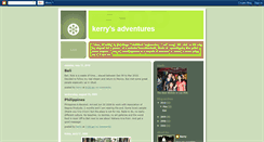 Desktop Screenshot of kerrywilson101.blogspot.com