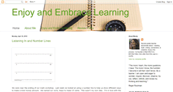 Desktop Screenshot of enjoy-embracelearning.blogspot.com