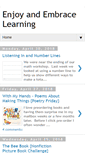 Mobile Screenshot of enjoy-embracelearning.blogspot.com