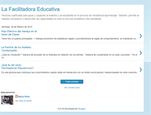 Tablet Screenshot of lafacilitadoraeducativa.blogspot.com