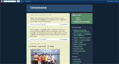 Desktop Screenshot of conosconautas.blogspot.com