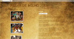 Desktop Screenshot of palhademilho.blogspot.com