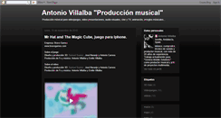 Desktop Screenshot of antoniovillalbamusic.blogspot.com