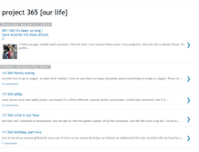 Tablet Screenshot of 365ourlifein2010.blogspot.com