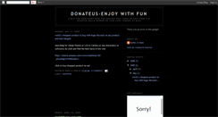 Desktop Screenshot of donateus.blogspot.com