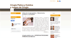 Desktop Screenshot of institutodecirugiaplasticayestetica.blogspot.com