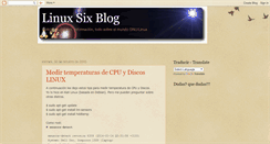 Desktop Screenshot of linuxsix.blogspot.com