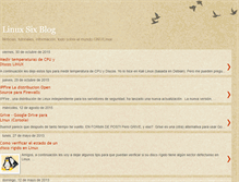 Tablet Screenshot of linuxsix.blogspot.com