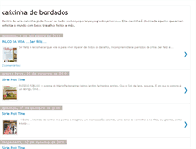 Tablet Screenshot of caixinhadebordados.blogspot.com