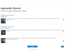 Tablet Screenshot of kjarval.blogspot.com