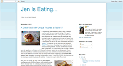 Desktop Screenshot of jeniseating.blogspot.com