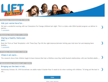 Tablet Screenshot of liftforteens.blogspot.com