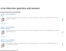 Tablet Screenshot of ccna-interview.blogspot.com