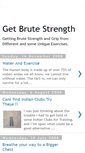 Mobile Screenshot of getbrutestrength.blogspot.com