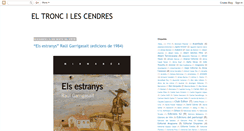 Desktop Screenshot of eltroncilescendres.blogspot.com