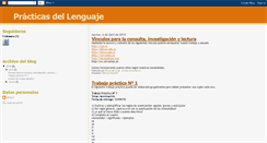 Desktop Screenshot of lenguaborges.blogspot.com