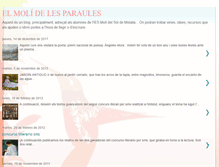 Tablet Screenshot of molidelesparaules.blogspot.com