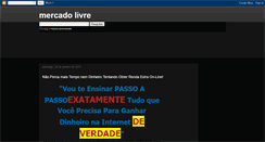 Desktop Screenshot of mercadolivredobrasil.blogspot.com