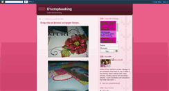 Desktop Screenshot of dscrapbooking.blogspot.com