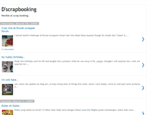 Tablet Screenshot of dscrapbooking.blogspot.com