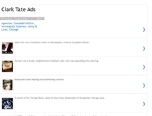 Tablet Screenshot of clarktate-ads.blogspot.com