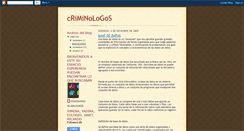 Desktop Screenshot of crim01vrexy-criminologos.blogspot.com