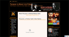 Desktop Screenshot of pacquiao-vs-cotto-live-video-stream.blogspot.com