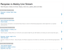 Tablet Screenshot of pacquiao-vs-cotto-live-video-stream.blogspot.com