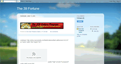 Desktop Screenshot of 39fortunehere.blogspot.com