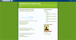 Desktop Screenshot of fundacionesdechile.blogspot.com