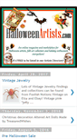 Mobile Screenshot of halloweenartists.blogspot.com