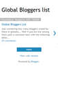 Mobile Screenshot of bloggers-list.blogspot.com