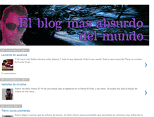 Tablet Screenshot of elblogmasabsurdo.blogspot.com