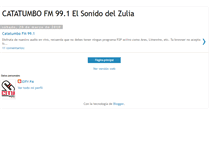 Tablet Screenshot of catatumbofm.blogspot.com