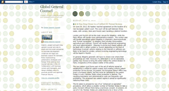 Desktop Screenshot of globalgeneralcounsel.blogspot.com