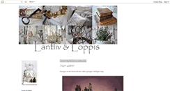 Desktop Screenshot of lantlivochloppis.blogspot.com