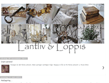 Tablet Screenshot of lantlivochloppis.blogspot.com