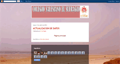 Desktop Screenshot of colegioelsufragio.blogspot.com