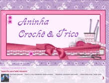 Tablet Screenshot of aninhacrochetricot.blogspot.com