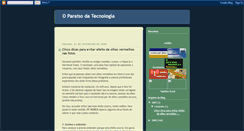Desktop Screenshot of paraiso-da-tecnologia.blogspot.com