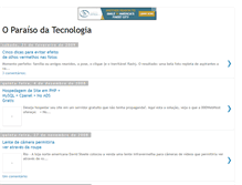 Tablet Screenshot of paraiso-da-tecnologia.blogspot.com