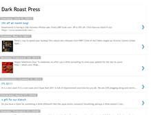 Tablet Screenshot of darkroastpress.blogspot.com