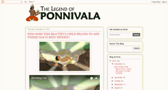 Desktop Screenshot of legendofponnivala.blogspot.com