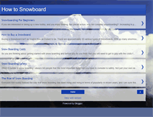 Tablet Screenshot of learnsnowboarding.blogspot.com