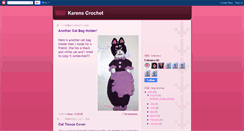 Desktop Screenshot of karenscrochet-klholland.blogspot.com