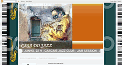 Desktop Screenshot of casadojazzcascais.blogspot.com