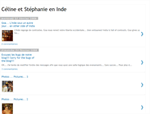 Tablet Screenshot of celine-stephanie-en-inde.blogspot.com
