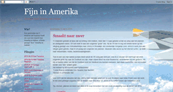 Desktop Screenshot of fijninamerika.blogspot.com