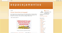 Desktop Screenshot of espacejamentos.blogspot.com